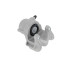 Disc brake caliper Ø38mm front Left for Renault