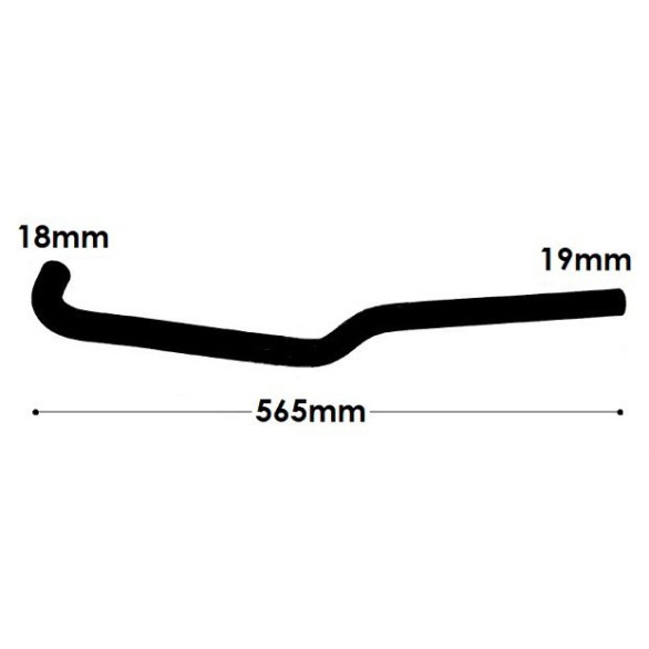 Durite de Chauffage Droite pour Renault R4