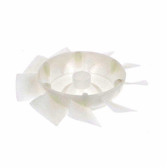 White fan propeller (9 blades) for Citroën (602cc engine) 2cv6, Ami 8, Dyane 6, Méhari