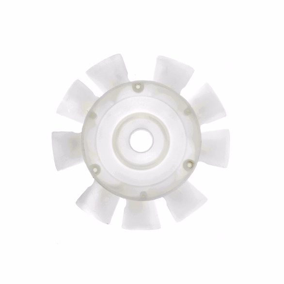 Hélice (9 pales) de ventilateur blanche pour Citroën (Moteur 602cc) 2cv6, Ami 8, Dyane 6, Méhari