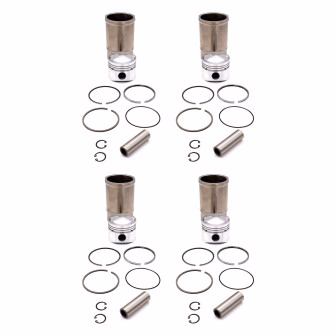 Piston shirt set Ø74.5 Renault R8 Gordini