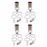 Ensemble chemises pistons Ø74.5 Renault R8 Gordini
