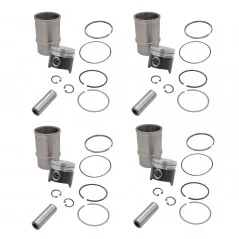 Ensemble chemises et pistons ⌀76 Peugeot 304 S (XL3, XL3S) 1288cc avant 1975