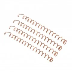 Set of 4 copper spark plug springs for Peugeot 203, 403, 404, J7