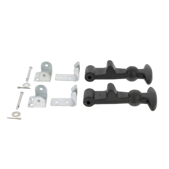 Universal rubber hood latch (2 pieces)