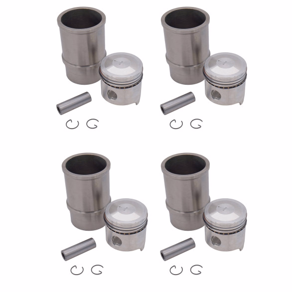 Liner and piston set Ø75 for Peugeot 204 XK4 engine