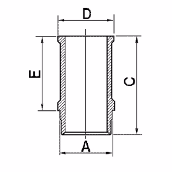 Ensemble chemises pistons (4 cyl) Ø78.00 pour Alpine A310 1605cc 2