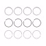 4 Segment sets Renault ∅58 1.75+2+3.5