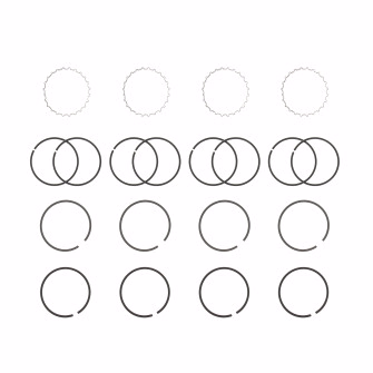 4 Jeux de segments Peugeot 304 ∅76 1.75+2+4 2