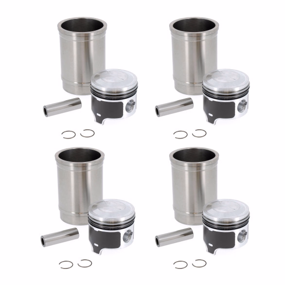 Ensemble chemises pistons Ø84 Peugeot 404 (XC5, XC5P) 2ème montage