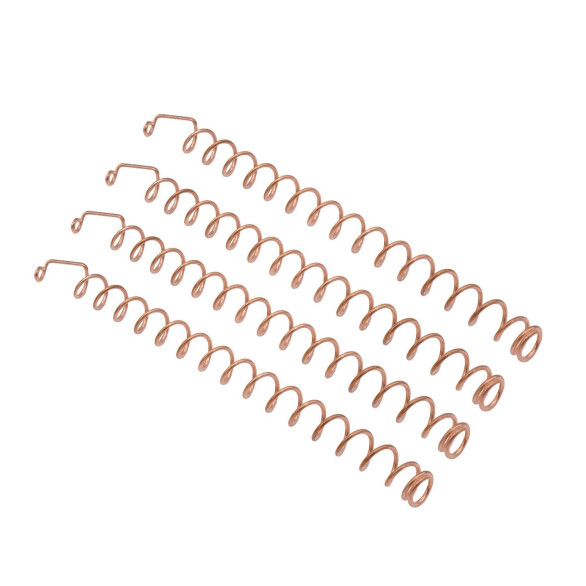 Set of 4 copper spark plug springs for Peugeot 203, 403, 404, J7