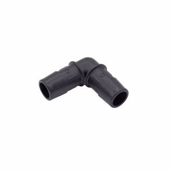 Raccord coudé (90°) pour tuyau de carburant en ⌀19mm