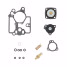 Kit joints pour carburateur Weber 34 TLP pour Citroën AX, Peugeot 205, 305, 309