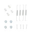 Kit ressorts de fixations mâchoires avant (⌀200mm) pour Citroën 2CV4, 2CV6, Dyane, Méhari