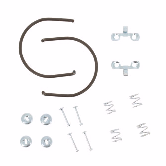 Kit ressorts de fixations mâchoires arrière (⌀180mm) Citroën 2CV4, 2CV6, Acadiane, Ami, Dyane, Méhari