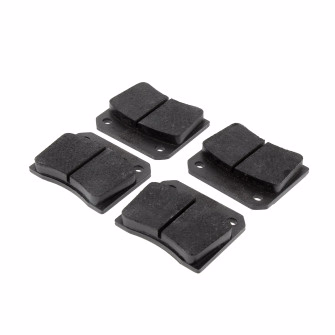 Front brake pads (2 calipers) for 3-piston Girling Peugeot 204 (before 1965), 404 (from 1967 to 1968)