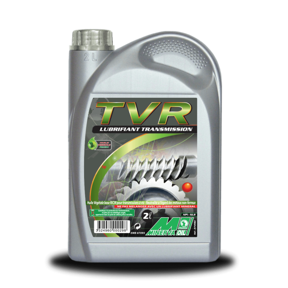 Minerva TVR Vegetable-Based Castor Oil Transmission Fluid, 2L