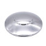 Chrome star wheel trim Renault 4cv