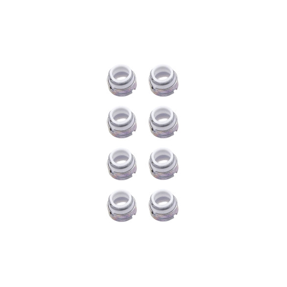 8 Valve stem seals, ⌀8, for Peugeot, 104, 204, 305, 404, 504, 505