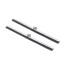 2 x Wiper blades (250mm) chrome Citroën, Peugeot, Renault (Pair)