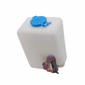Windshield Washer Fluid Reservoir with Electric Pump (12V) for Citroën, 2CV, Ami, Dyane, and Méhari