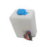 Windshield Washer Fluid Reservoir with Electric Pump (12V) for Citroën, 2CV, Ami, Dyane, and Méhari