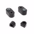 Kit silentbloc Palier (⌀16mm) + Entretoise courte (⌀10mm) pour Renault R4, R5, R6, Super 5