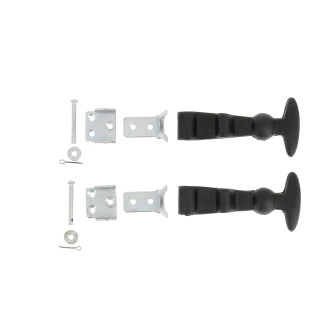 Universal rubber hood fastener (2 pcs.)