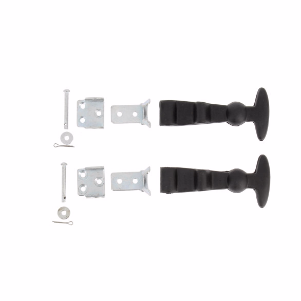 Attache capot caoutchouc universel (2 pièces)