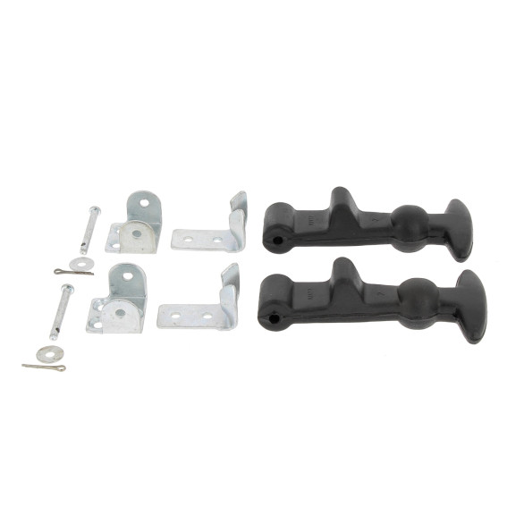 Universal rubber hood fastener (2 pcs.)