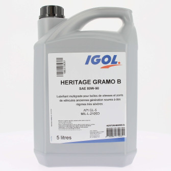 Oil IGOL Heritage Gramo B 80W90 5L