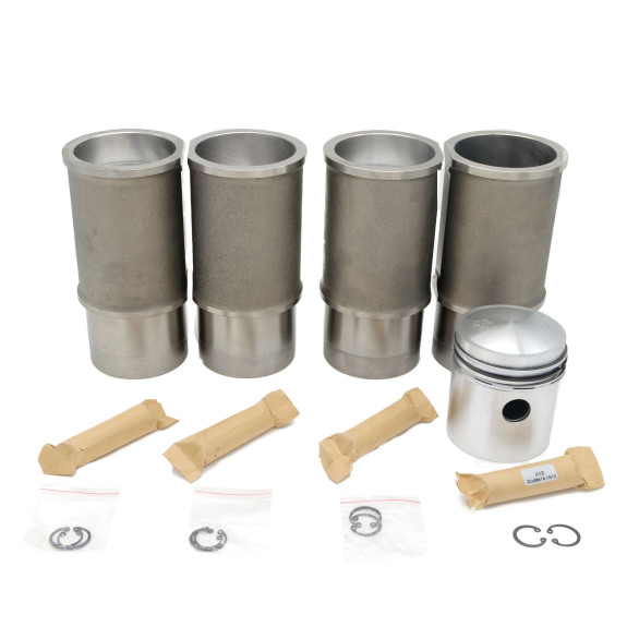 Cylinder Head and Piston Set (Dome-Head) ⌀78mm Citroën, Traction 11cv, HY, DS19, ID19