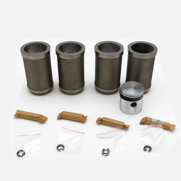 Ensemble chemises et pistons ⌀54.5 Renault 4cv embase 62.5