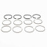 4 Jeux de 3 segments ⌀75mm Peugeot 203 403 7cv. Alépoc