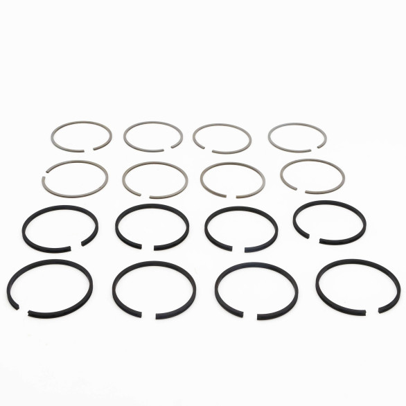 4 Jeux de 4 segments ⌀75mm (2+2+4.5+4.5) Peugeot 203 et 403 7cv - Alepoc