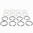 4 Jeux de 4 segments ⌀75mm (2+2+4.5+4.5) Peugeot 203 et 403 7cv - Alepoc