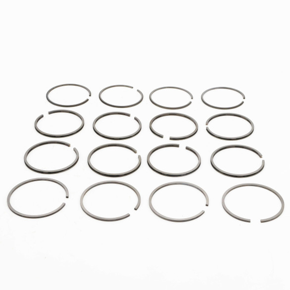 4 Jeux de 4 segments ⌀75mm (2.5+2.5+4+4) Peugeot 203 et 403 7cv