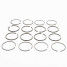 4 Jeux de 4 segments ⌀75mm (2.5+2.5+4+4) Peugeot 203 et 403 7cv