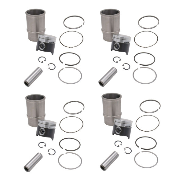 Ensemble chemises et pistons ⌀76 Peugeot 304 S (XL3, XL3S) 1288cc avant 1975