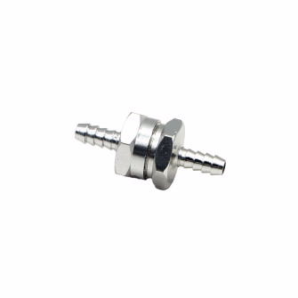 Clapet anti-retour Aluminium Chromé ⌀6. Alépoc.