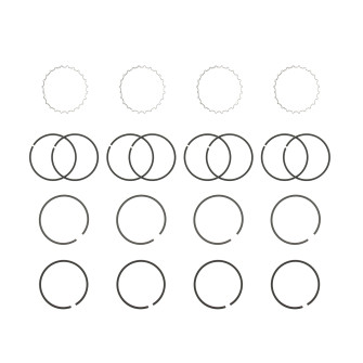 4 Segment sets ∅76 (1.75 + 2 + 4) for Peugeot, Renault 2