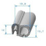 Kit de joint 2 portes pour Peugeot 204 304 coupé