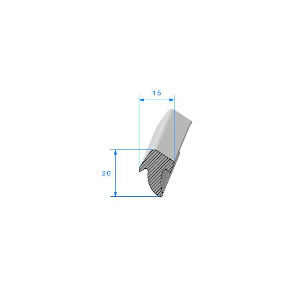 Kit de joint 4 portes pour Renault Dauphine Ondine. Alépoc