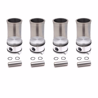 Ensemble chemises et pistons pour Peugeot 403 8cv, 404 U6, J7 B (1400kg)