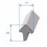 Kit de joint 2 portes pour Renault Caravelle. Alépoc