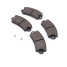 Front brake pads Renault R4, R5, R6, R12, R14, R15, Peugeot 104, 304, 305, Talbot Samba