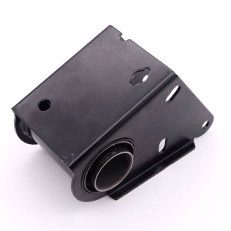 Support extérieur arrière gauche + silent bloc Renault R4 F6 2