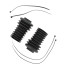 Kit 2 rack bellows Renault R4, R5, R6 before 1979