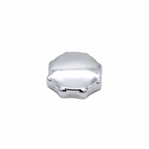 Bouchon chromé remplissage de radiateur pour Renault 4cv