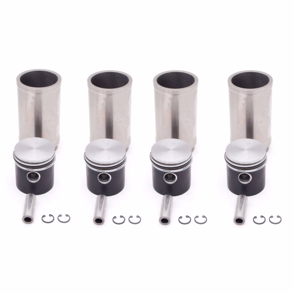 Liner and piston assembly ⌀58 Renault R4, R5, R6, Rodeo